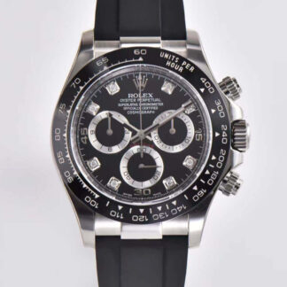 AAA Replica Rolex Cosmograph Daytona M116519LN-0025 Clean Factory Black Dial Mens Watch
