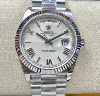 AAA Replica Rolex Day Date 228239-83419 EW Factory Stainless Steel Mens Watch
