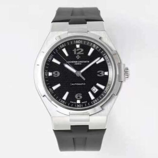 AAA Replica Vacheron Constantin Overseas 47040 PPF Factory Black Dial Mens Watch