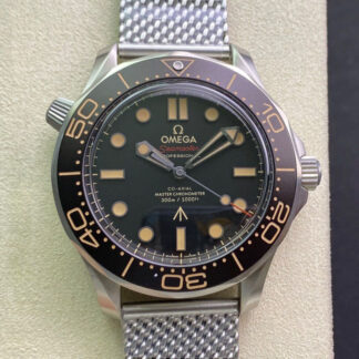 AAA Replica Omega Seamaster Diver 300M 007 Edition 210.90.42.20.01.001 OR Factory Black Dial