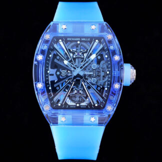 AAA Replica Richard Mille RM12-01 RM Factory Tourbillon Transparent Version Case Mens Watch