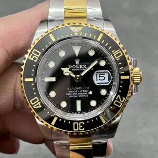AAA Replica Rolex Sea Dweller M126603-0001 VS Factory Yellow Gold Mens Watch