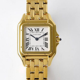 AAA Replica Panthere De Cartier WGPN0009 27MM BV Factory Gold Case Ladies Watch | aaareplica.is