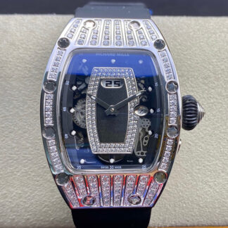 AAA Replica Richard Mille RM07-01 RM Factory Black Dial Ladies Watch | aaareplica.is
